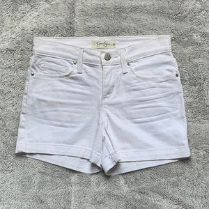 Jessica Simpson White Denim Jean Shorts